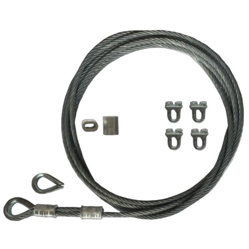 钢丝绳吊带 7x19 Ø12 mm - 2个顶针