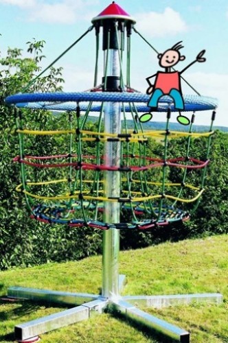 钢制立柱带地面锚固件 适用于停车场屋顶等简易安装