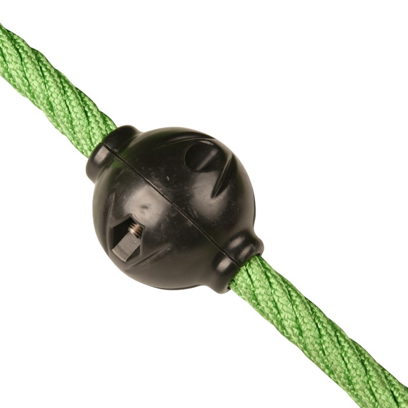 钢丝复合绳攀爬网游乐设施塑料绳结 攀爬绳扣