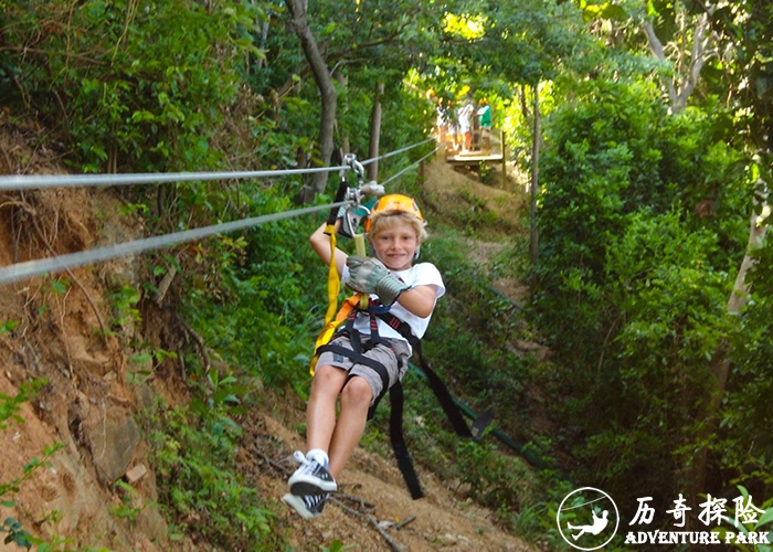 儿童溜索器材报价 儿童飞索器材厂家专业定制历奇探险厂家