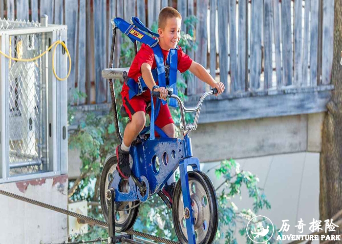 高空自行车空中自行车热销新款高空拓展游乐设备历奇探险厂家直销