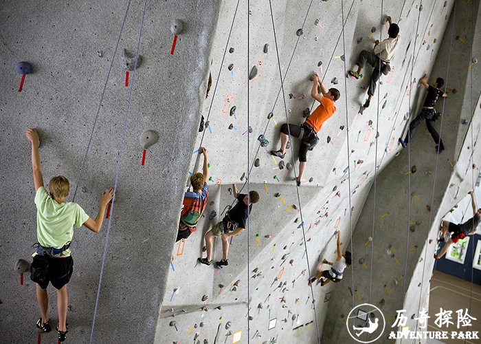 人工岩壁攀登 攀爬墙 青少年体能拓展 室内外攀岩训练专业定制施工