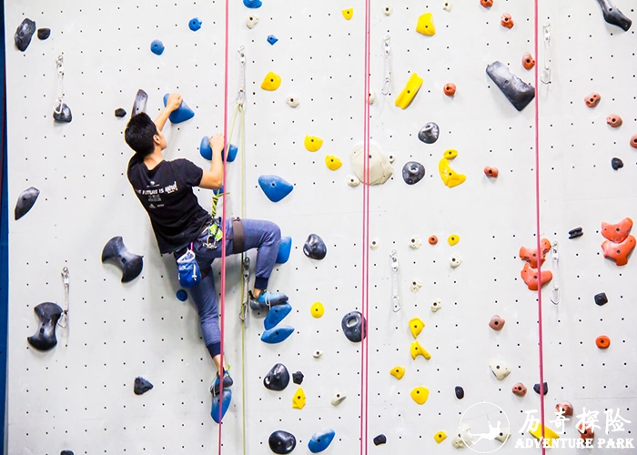 儿童亲子乐园 定制室内游乐场设备 攀岩 人工岩壁攀爬体能拓展训练